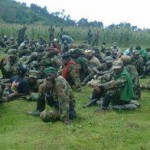 M23 Rebels in Rwanda in March 2013