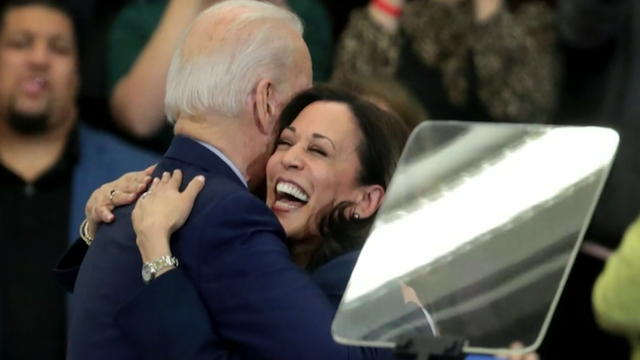 Joe Biden and Kamala Harris, first woman, first Black person, and first Asian American to become the Vice-Pfesident of the United States of America 