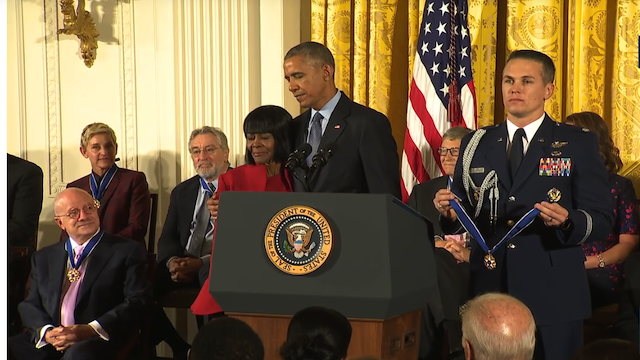 Cicely Tyson Awarded Presidential Medal of Freedom in 2016 by President Barack Obama