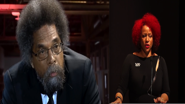 Nikole Hannah-Jones  and Cornel West