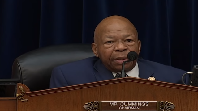 U.S. Rep. Elijah Cummings in Voting Rights Hearings, Feb 2019