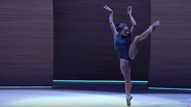 Michaela DePrince, an accomplished ballerina