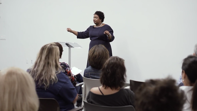 Stacey Abrams during the 2018 Campaign of GA Governor