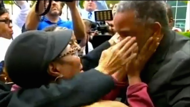 Anthony Ray Hinton Hugging Relatives