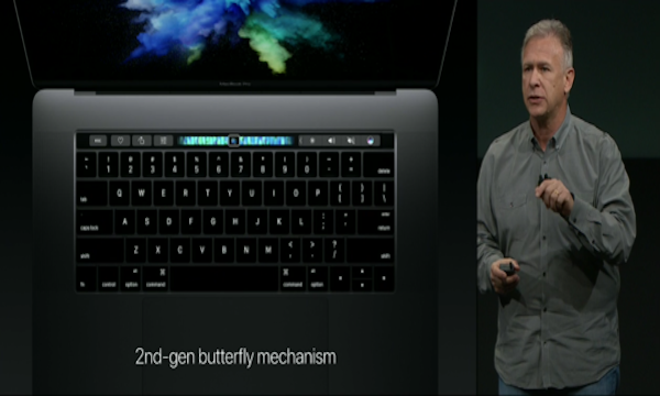 Mac Book Pro 2016 Butterfly Keyboard
