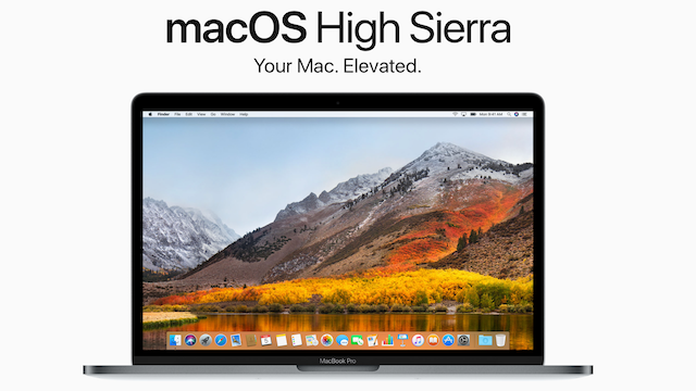Apple  Mac OS X High Sierra