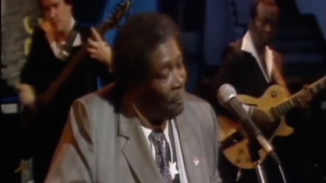 BB King Singing "The Thrill is Gone"