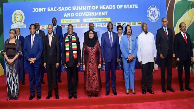 SADC-EAC Joint Summit in Dar-es-Salaam, Tanzania on 02-08-2025 