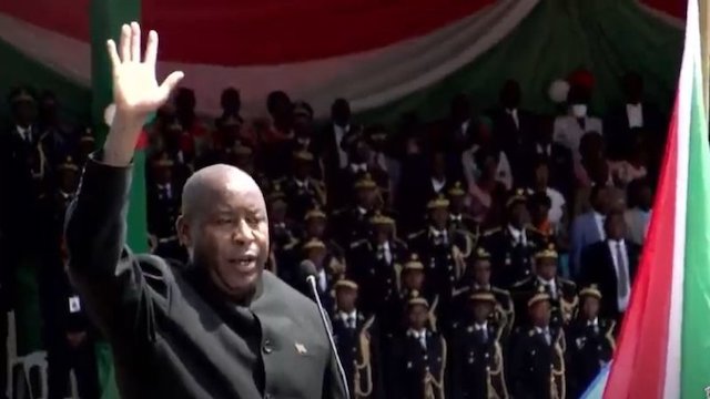 Burundi President Evariste Ndayishimye Swearing Ceremony, June 18, 2020
