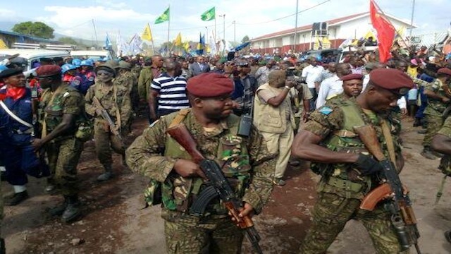 FARDC, Goma  in 2013