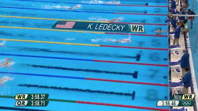 Rio Olympics: US Swimmers Katie Ledecky Smashes Record 
