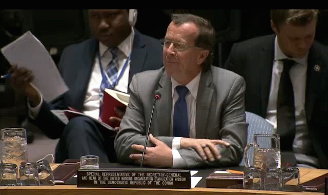 MONUSCO Head Martin Kobler briefing UN Security Council