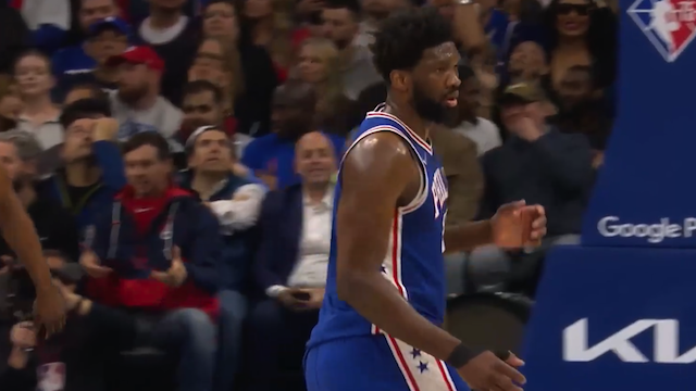 NBA 2022 Playoffs: Joel Embiid of 76ers on April 25, 2022