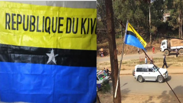 Republic of Kivu Flags in Bukavu, June 30, 2020