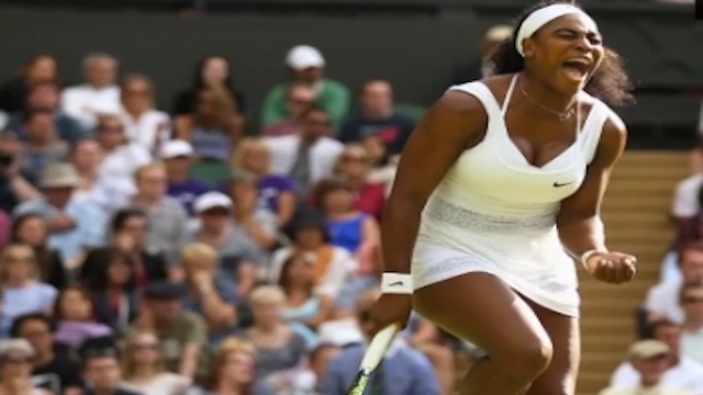 American Serena Williams beats Spaniard Garbine Muguruza in Wimbledon and wins Her 21 th Grand Slam title