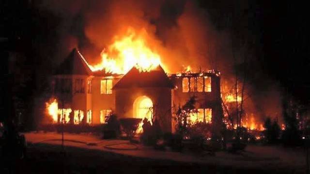 President Joseph Kabila's private residence in North-Kivu set ablaze on Dec 25, 2017