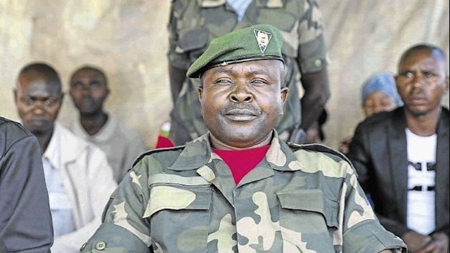 Congolese Rebel, General Lafontaine in his stronghold of Mbwavinywa, Lubero, North-Kivu, DRC