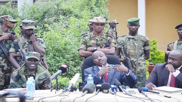 Colonel Sultani Makenga and Runiga in Bunagana in 2013