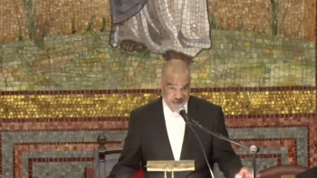 Rev. Clinton Miller Preaching at the Brown Memorial Baptist Church in November 2025