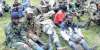 Defeated M23 Rebels soldiers in a camp in Rwanda in 2013