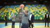 Ugandan Maj. Gen. Muhoozi Kainerugaba Playing basketball in Rwanda, on March 15, 2022
