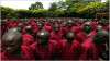 Rwandan Youth in a Concentration Prison Camp in Rwanda in 2010
